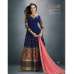 Blue Anarkali Salwar Suit Indian Party Dress
