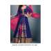 Blue Pink Indian Party Dress Designer Anarkali Suit