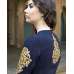 Navy Blue & Cream Indian Wedding Lehenga Designer Dress