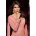 PEACHY PINK HEROINE PRIYANKA CHOPRA MAXI WEDDING DRESS