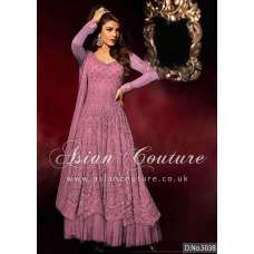 HR5038-H LILAC HEROINE PRIYANKA CHOPRA ANARKALI STYLE DRESS