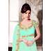 Aqua Dress Party Frock Pryianka Chopra Stylish Outfit