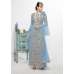 BLUE INDIAN WEDDING AND BRIDAL SALWAR SUIT