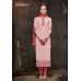 ZHR5134 ROSE QUARTZ PINK HEROINE STARLET GEORGETTE STRAIGHT CUT STYLE SUIT