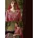 8106 RED AND GREY KARMA TRENDS ANARKALI DRESS