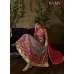8106 RED AND GREY KARMA TRENDS ANARKALI DRESS