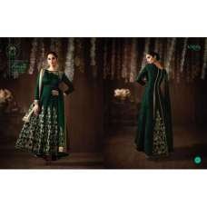 Eid Party Wedding Green Matching Mother Daughter Designer Suit