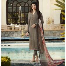 Grey Indian Suit Salwar Kameez Designer Outfit