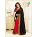 ZKH16359 Red With Black Kasheesh Sheesha Designer Saree