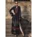 BLACK ETHNIC EMBROIDERED PAKISTANI DESIGNER INSPIRED LAWN SUIT