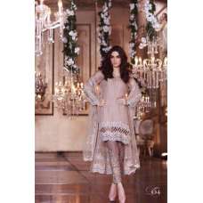 ZBD-1004-A NUDE MARIA.B. MBROIDERED PARTY WEAR DRESS