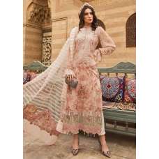 Dusty Peach Maria B Unstitched Designer Inspired Suit 