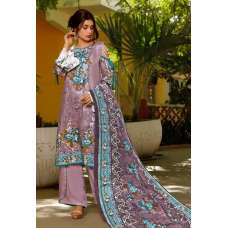 Lilac Purple Pakistani Designer Lawn Salwar Suit