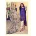 55007 PURPLE AND WHITE MARIA B LAWN READYMADE PAKISTANI STYLE SUIT 