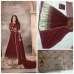 GOLD GLITTER BRIDEMAID MODEST DRESS PROM AND PARTY WEAR