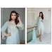 Z7002 LIGHT BLUE DECENT GEORGETTE PAKISTANI STYLE SUIT 