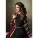 Stunning Black Lycra Maxi Gown Anarkali Suit 