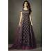 PURPLE AND WINE INDIAN EMBELLISHED ANARKALI DRESS