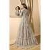 EID DRESS COLLECTION : GREY EMBELLISHED ANARKALI SUIT 