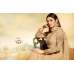 BEIGE EMBROIDERED GEORGETTE INDIAN SALWAR SUIT 