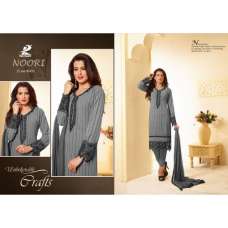 N4002 GREY NOORI DESIGNER GEORGETTE SALWAR KAMEEZ SUIT