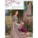 2007 PLUM PASHMINA SARANG SALWAR KAMEEZ WITH PRINTED SHAWL