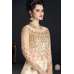 CREAM HEAVY EMBROIDERED INDIAN WEDDING GOWN