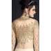 CREAM HEAVY EMBROIDERED INDIAN WEDDING GOWN