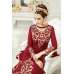 Maroon Long Dress Evening Gown