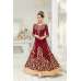 Maroon Long Dress Evening Gown