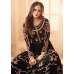 SA-107 BLACK SAJJAN ALAAMIN PUNJABI STYLE ANARKALI OUTFIT