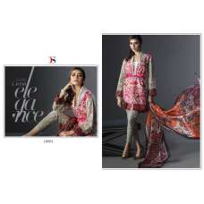 ZDS18001 DEEPSY ASSENT DESIGNER CAMBRIC COTTON SUIT