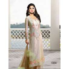 SANO SPEICAL 1004 BEIGE GEORGETTE PAKISTANI STYLE SUIT 