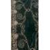 Dark Green Thread Embroidered Velvet Shawl