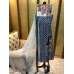 Blue Depths Pakistani Designer Lawn Suit