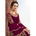Purple Indian Designer Wedding Dress