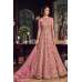 HOT PINK HEAVY EMBROIDERED INDIAN WEDDING & EVENING GOWN (2 week delivery)