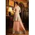 S-63 PEACH SYBELLA ANGELLIQUE WEDDING WEAR DRESS