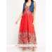Gorgeous Denim Bolero Maxi Ready Made Dress