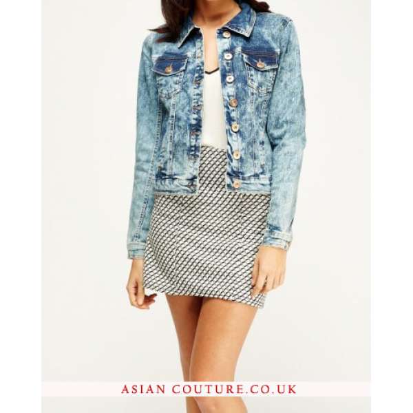 Stunning Denim Blue Jacket