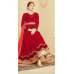 Indian Maxi Red Party Evening Wedding Anarkali Suit (Ready Made XXL)