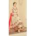 Indian Maxi Cream Party Evening Wedding Anarkali Suit (Ready Made XXL)