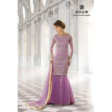 Purple Indian Lehenga Ethnic Wedding Dress