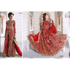 Red Indian Designer Wedding Wear Dress