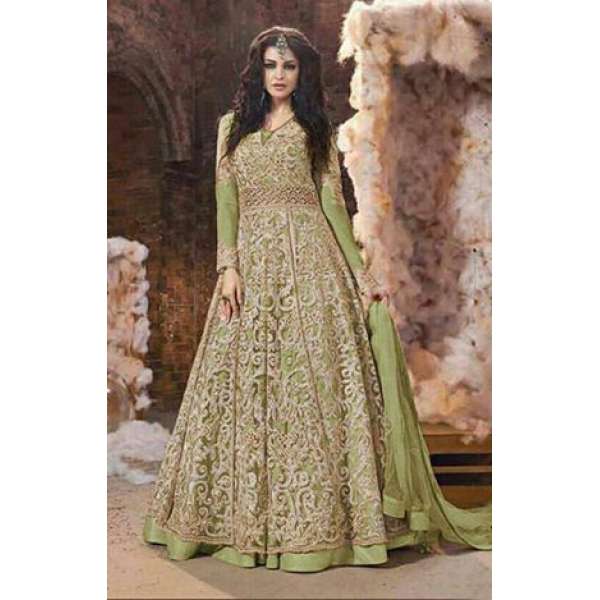 Z18001-G GREEN ZOYA EMERALD WEDDING DRESS