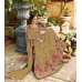 Beige Indian Designer Wedding Wear Gown